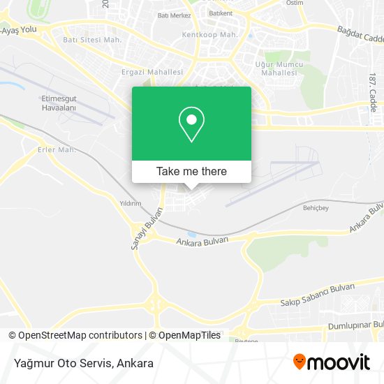 Yağmur Oto Servis map
