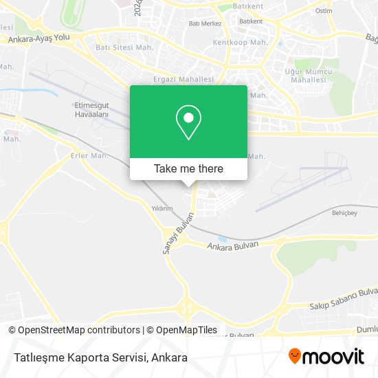 Tatlıeşme Kaporta Servisi map