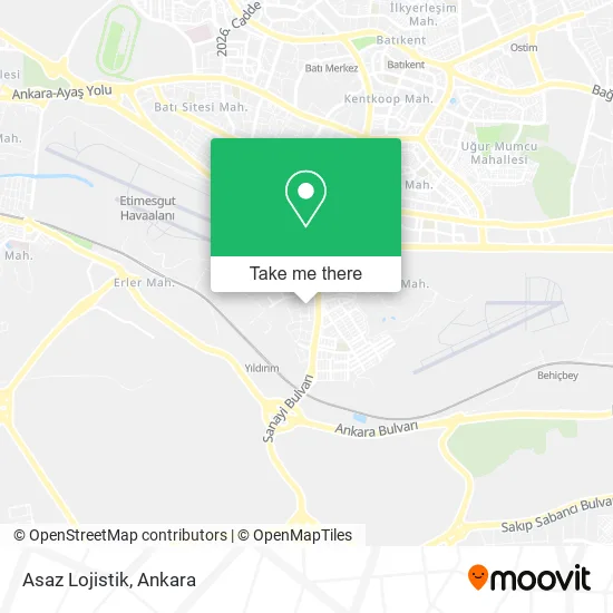 Asaz Lojistik map