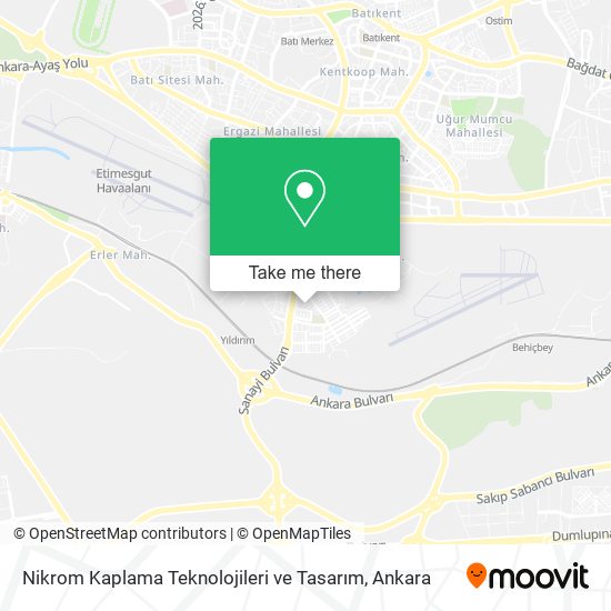 Nikrom Kaplama Teknolojileri ve Tasarım map
