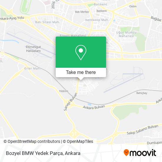 Bozyel BMW Yedek Parça map