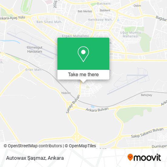 Autowax Şaşmaz map