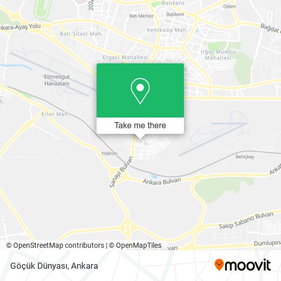 Göçük Dünyası map