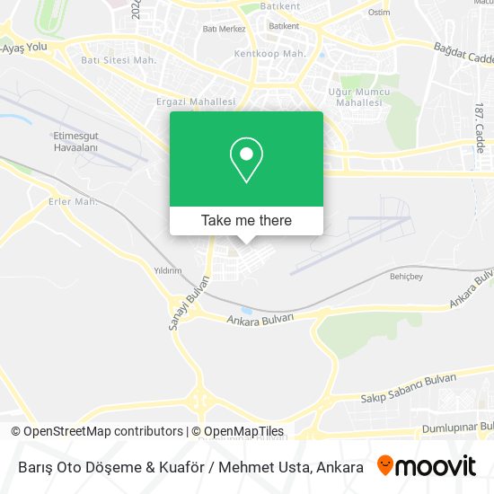 Barış Oto Döşeme & Kuaför / Mehmet Usta map
