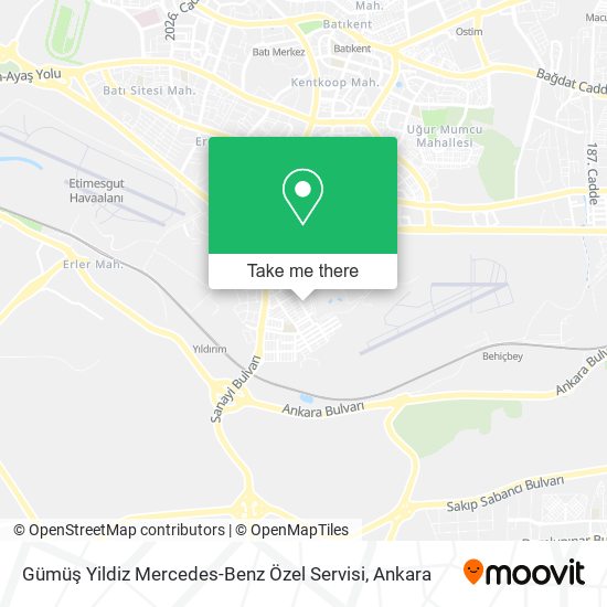Gümüş Yildiz Mercedes-Benz Özel Servisi map