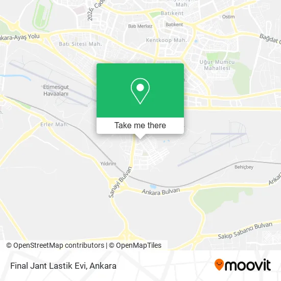 Final Jant Lastik Evi map