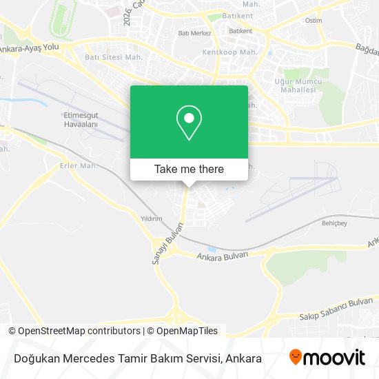 Doğukan Mercedes Tamir Bakım Servisi map