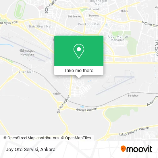Joy Oto Servisi map
