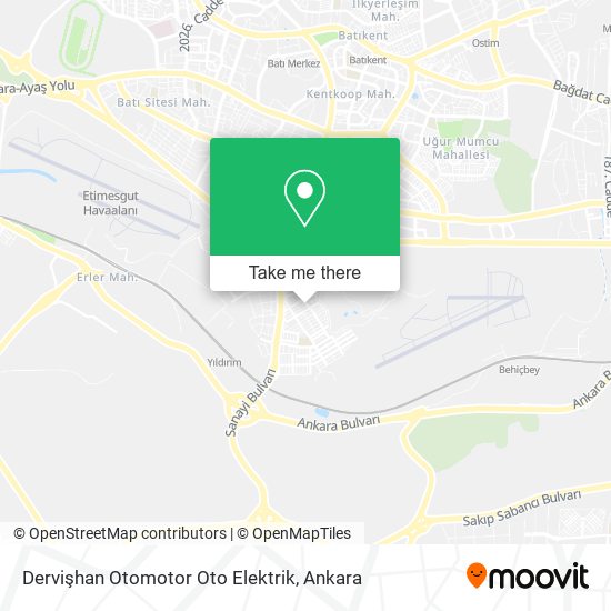 Dervişhan Otomotor Oto Elektrik map