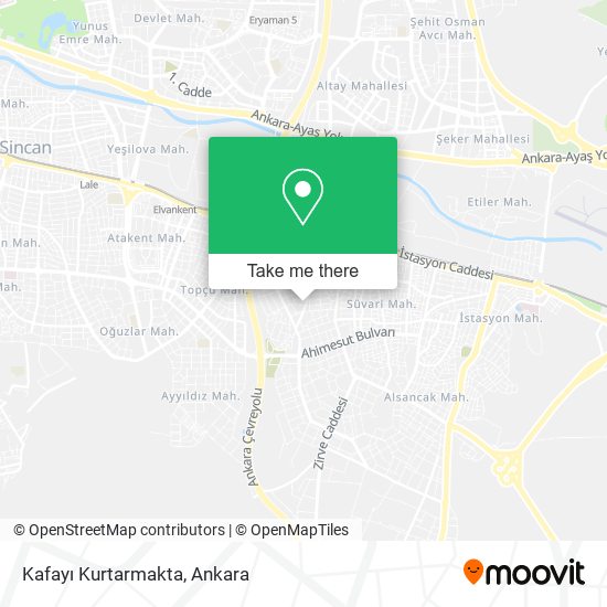 Kafayı Kurtarmakta map