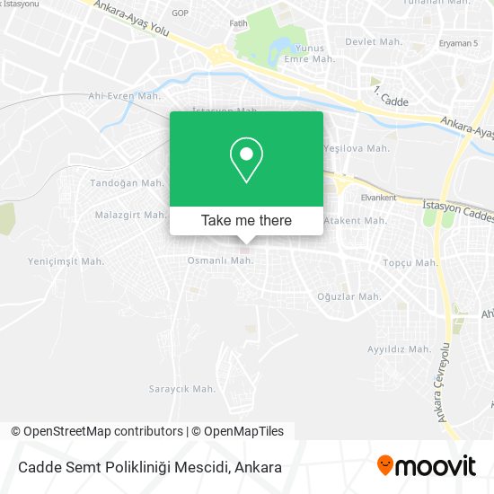 Cadde Semt Polikliniği Mescidi map