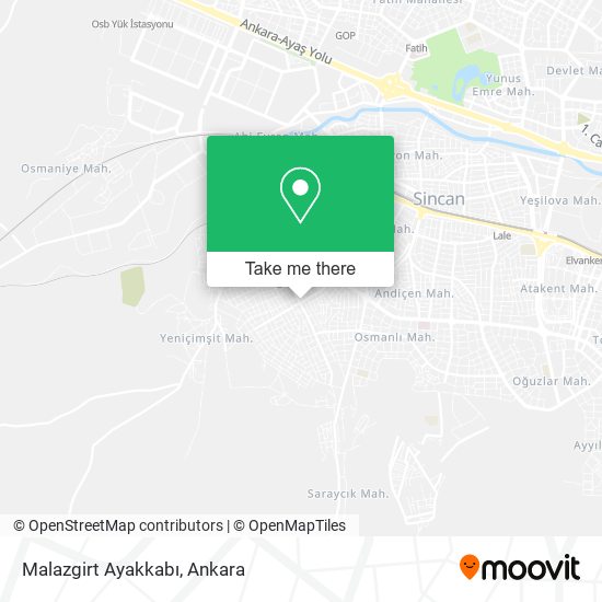 Malazgirt Ayakkabı map