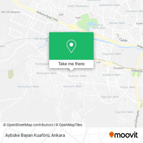 Aybüke Bayan Kuaförü map