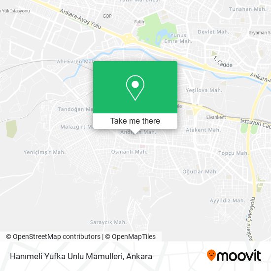 Hanımeli Yufka Unlu Mamulleri map