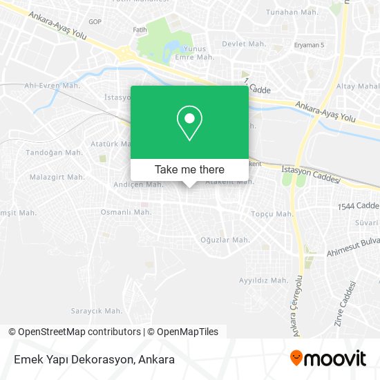 Emek Yapı Dekorasyon map