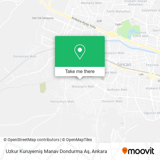 Uzkur Kuruyemiş Manav Dondurma Aş map