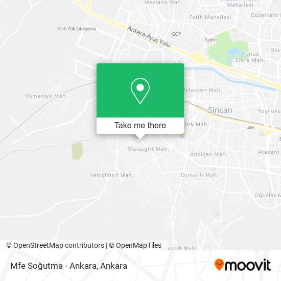 Mfe Soğutma - Ankara map