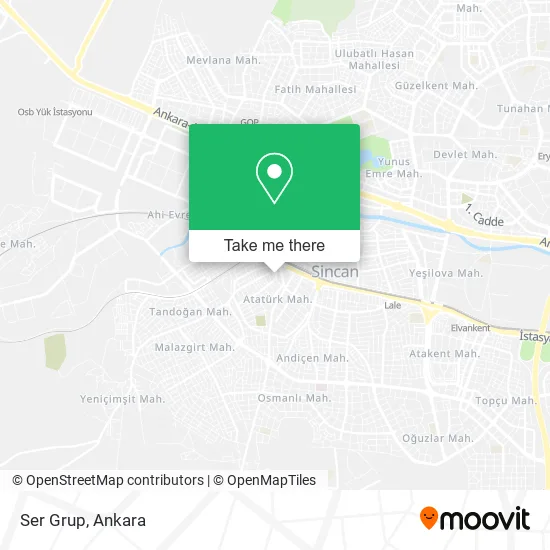 Ser Grup map
