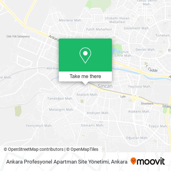 Ankara Profesyonel Apartman Site Yönetimi map