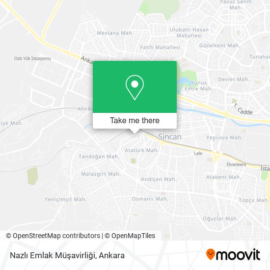 Nazlı Emlak Müşavirliği map