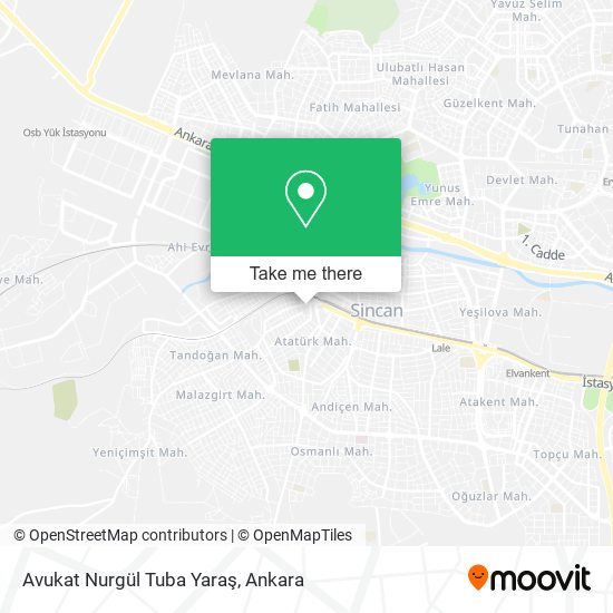Avukat Nurgül Tuba Yaraş map
