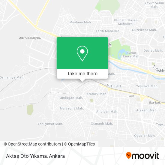 Aktaş Oto Yıkama map