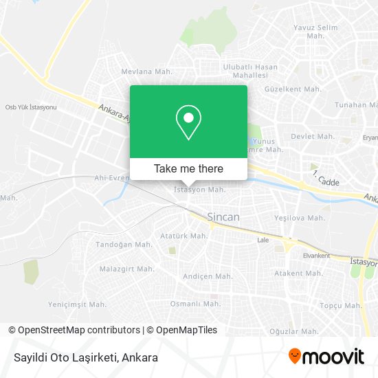 Sayildi Oto Laşirketi map