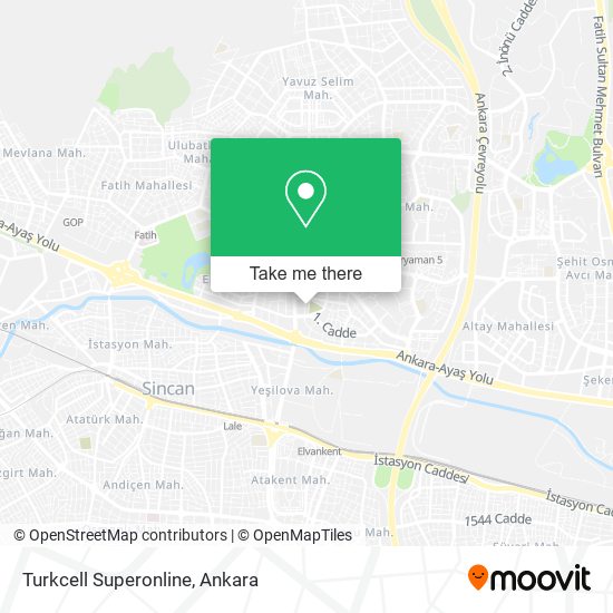 Turkcell Superonline map