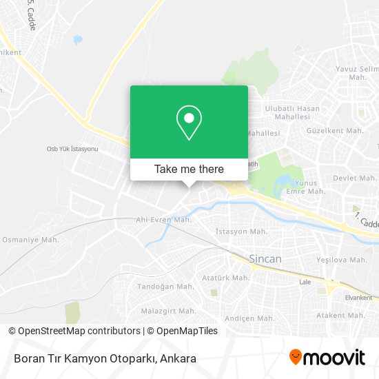 Boran Tır Kamyon Otoparkı map