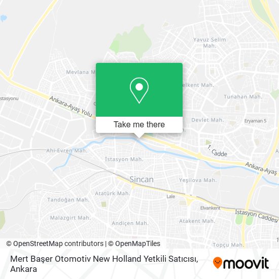 Mert Başer Otomotiv New Holland Yetkili Satıcısı map