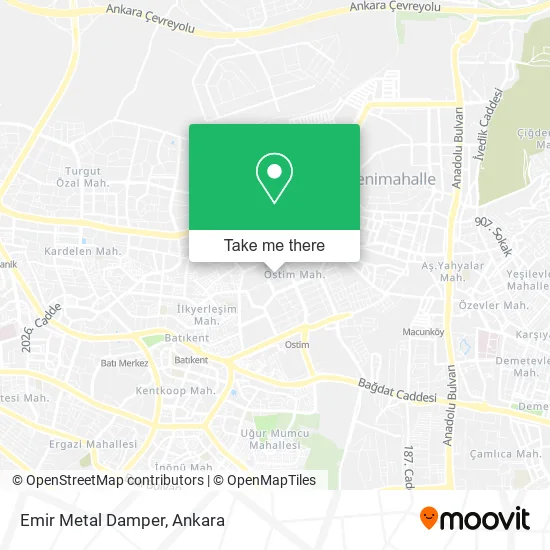 Emir Metal Damper map