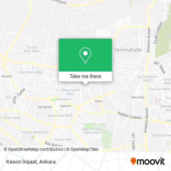 Keson İnşaat map