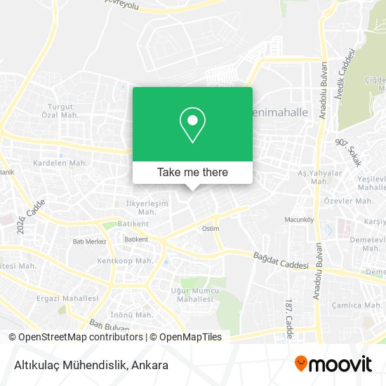 Altıkulaç Mühendislik map