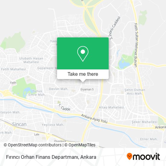 Fırıncı Orhan Finans Departmanı map