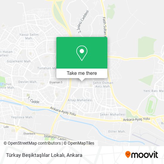 Türkay Beşiktaşlılar Lokalı map