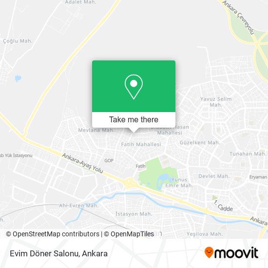 Evim Döner Salonu map