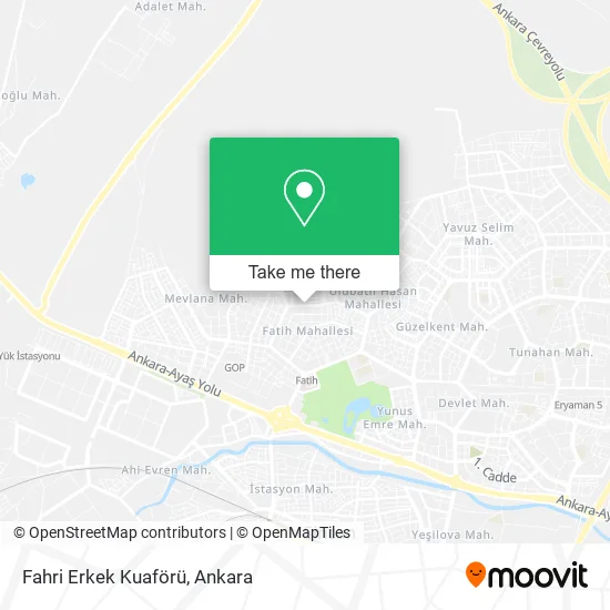 Fahri Erkek Kuaförü map