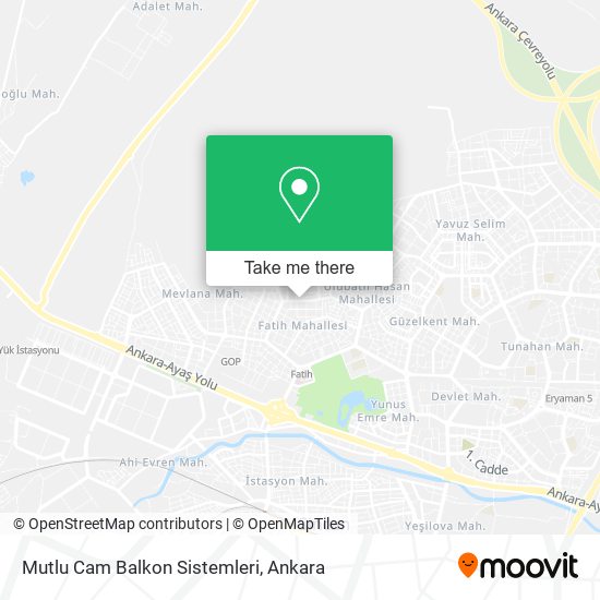 Mutlu Cam Balkon Sistemleri map