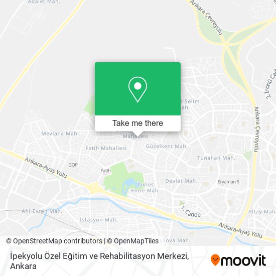 İpekyolu Özel Eğitim ve Rehabilitasyon Merkezi map