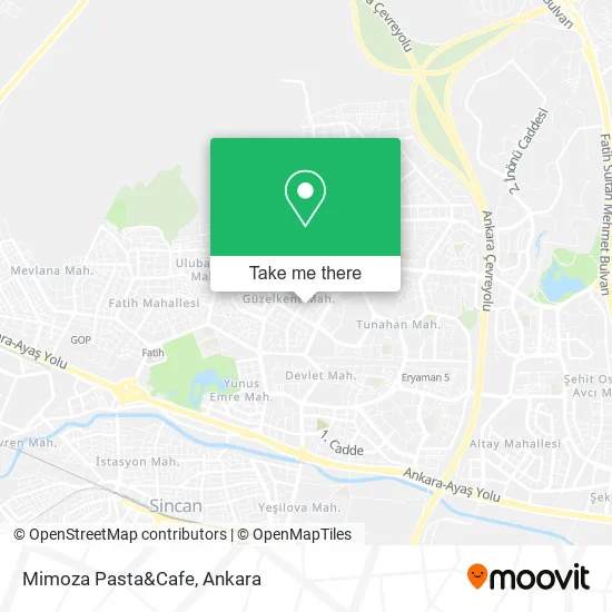 Mimoza Pasta&Cafe map