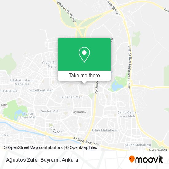 Ağustos Zafer Bayramı map