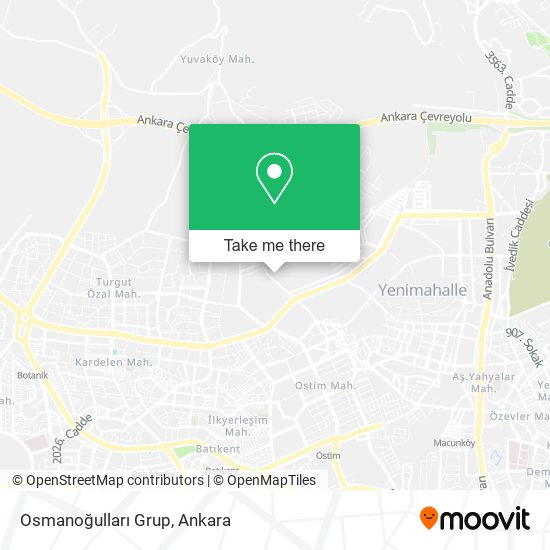Osmanoğulları Grup map