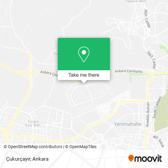Çukurçayır map