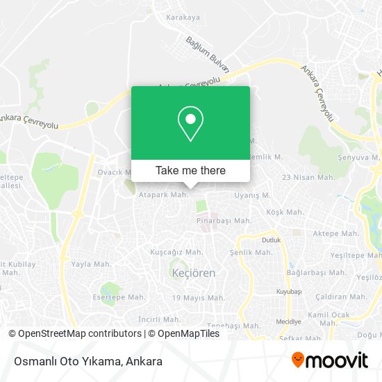 Osmanlı Oto Yıkama map