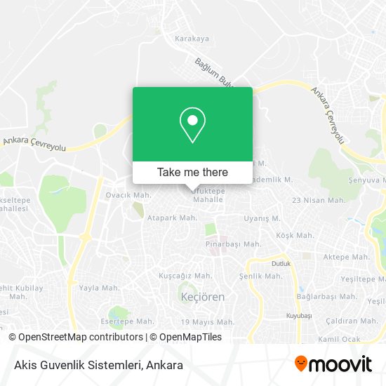 Akis Guvenlik Sistemleri map