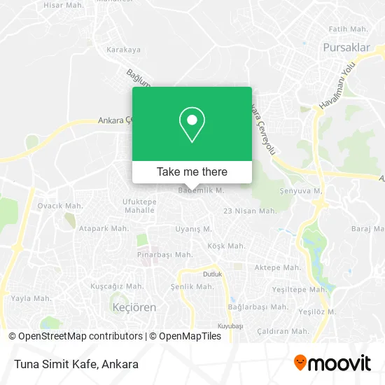 Tuna Simit Kafe map