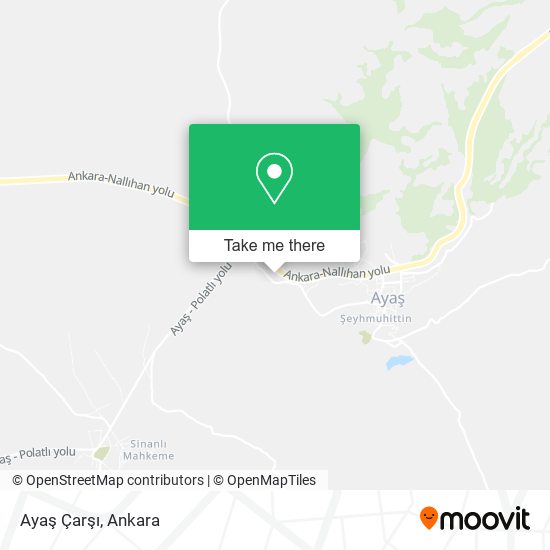 Ayaş Çarşı map