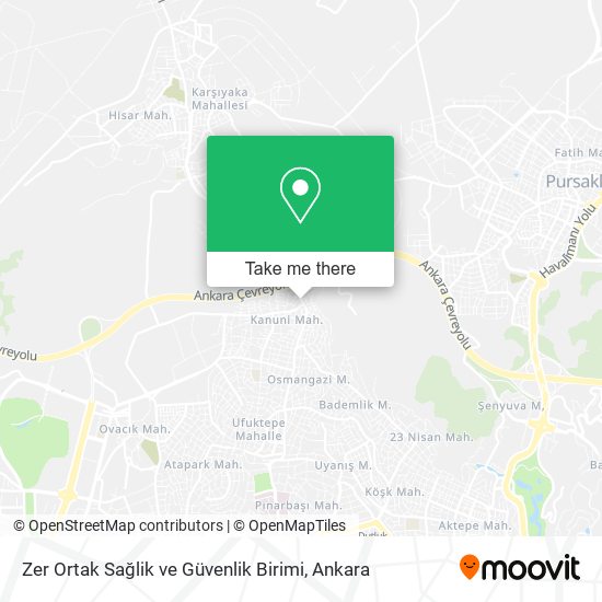 Zer Ortak Sağlik ve Güvenlik Birimi map