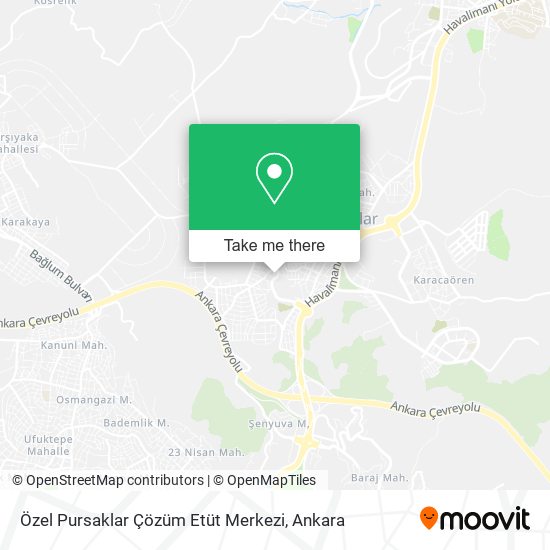 Özel Pursaklar Çözüm Etüt Merkezi map