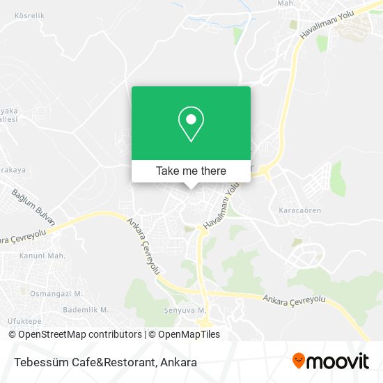 Tebessüm Cafe&Restorant map
